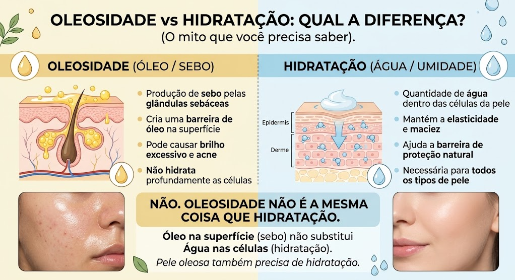 image-7 Pele Oleosa Precisa de Hidratante? Mito ou Verdade?