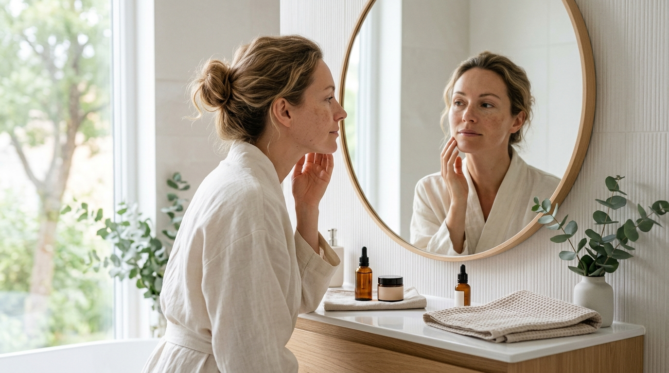 Produtos de skincare para uma rotina de cuidados e prevenção de manchas